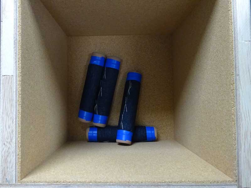 ICI形試験機の回転箱